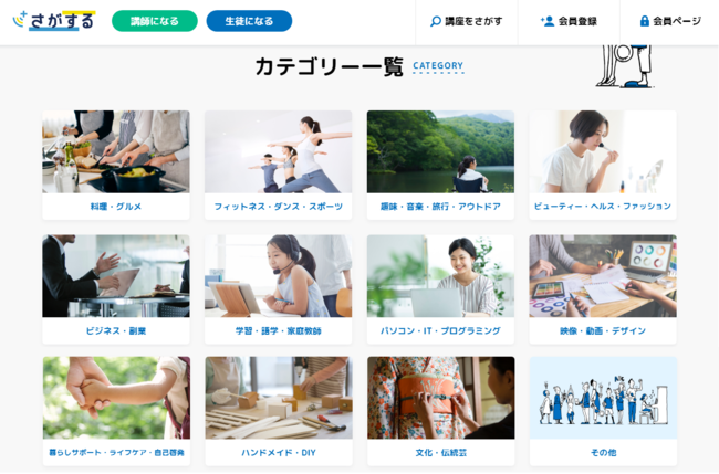 さがするWEBサイトイメージ