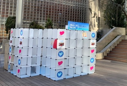 お持ちいただいたランドセルは「ランドセル旅立ちBOX」に展示します　※写真はイメージとなります