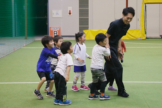 休憩タイムでも子どもたちは大はしゃぎ！