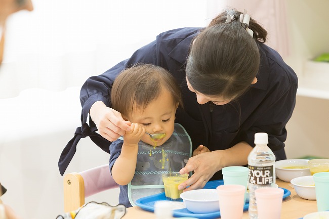 子どもたちは美味しそうに食べてくれました