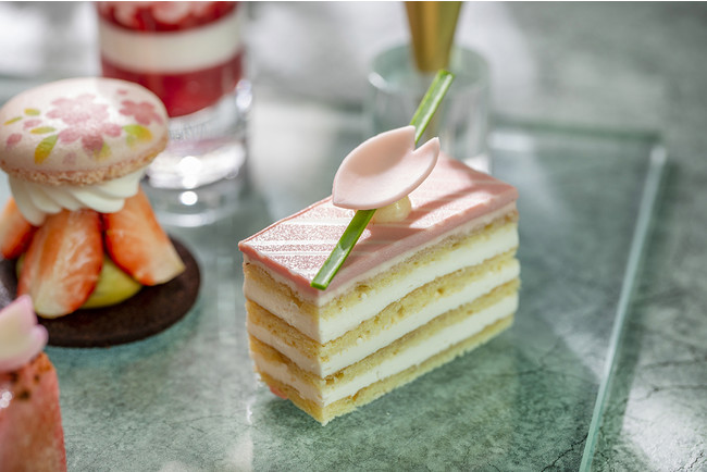 桜のケーキ