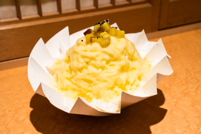 これがかき氷／富の川越いも　1,300円