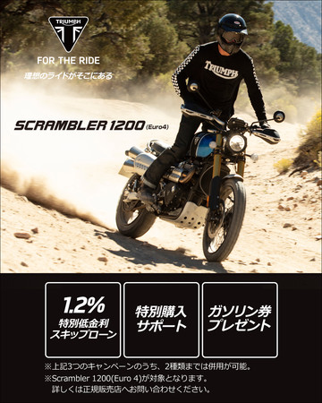 SCRAMBLER 1200 ご購入サポート