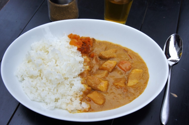 じっくり煮込んだ「一晩寝かせたカレー」をレトルトカレーで再現　具材もたっぷり　まさに家庭の味