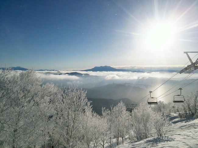 山頂眺望