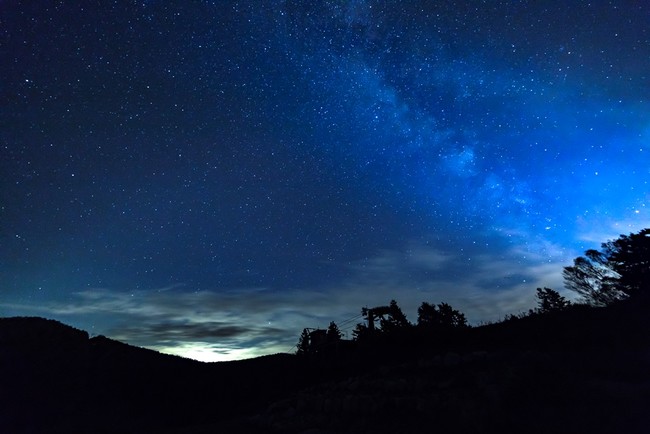 満天の星空