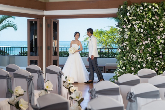 Halekulani Wedding（ｲﾒｰｼﾞ）Ⓒﾓﾁｰﾌ ｲﾍﾞﾝﾄ ﾃﾞｻﾞｲﾝ ﾘｿﾞｰﾄ