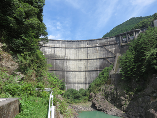 上椎葉ダム全景