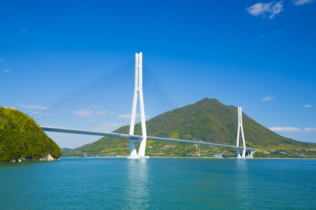 しまなみ海道　多々羅大橋（イメージ）