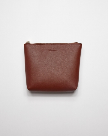 ▲上記画像　Chérize multi pouch (terra-cotta)　3,200円(税抜)