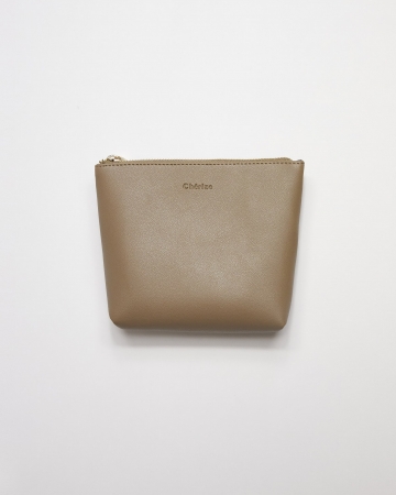 ▲上記画像　Chérize multi pouch (beige)　3,200円(税抜)