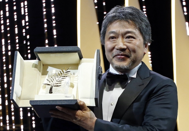 写真：ロイターアフロ　©ムービープラスカンヌ映画祭／第71回授賞式の様子