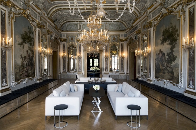 「Aman Canal Grande Venice - Piano Nobile Lounge」（イメージ）