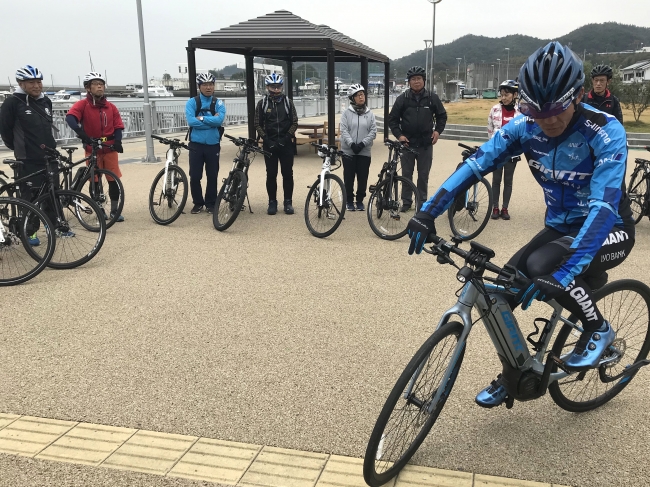 門田基志さんによるE-BIKE講習会