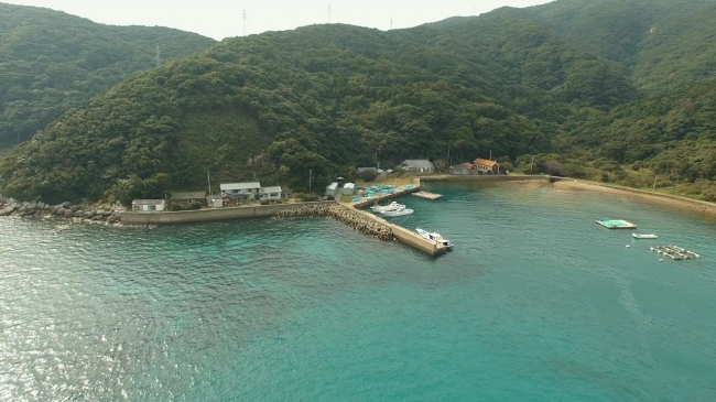 奈留島の江上集落