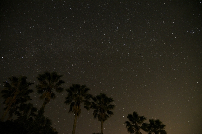 香珠子海水浴場 星空