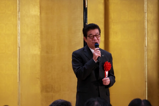 大阪市長 松井一郎氏