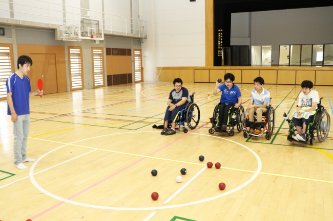 ボッチャサークル「TOGAKUパラスポーツ」