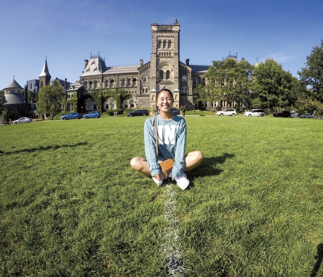 写真：カナダ・トロント大学