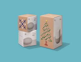 〈Google Home Knitting PKG〉　 グーグル合同会社 第58回ジャパンパッケージングコンペティション 経済産業大臣賞