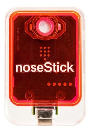 今回展示予定の「noseStick」