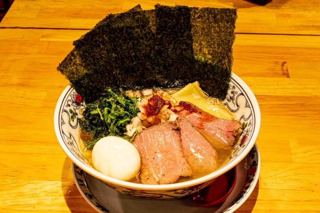 すごい特製煮干ラーメン1080円