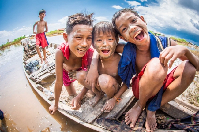 カンボジアの子供たち