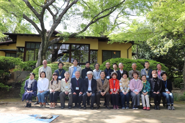 聴竹居新緑を愛でる会2019竹中工務店と聴竹居俱楽部現地スタッフ