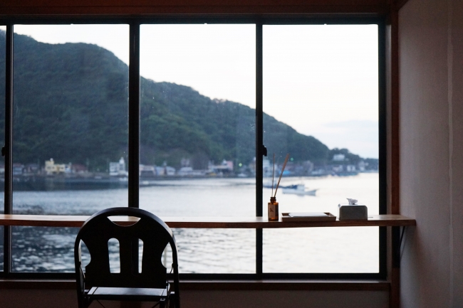 Tagore Harbor Hostelからの景色