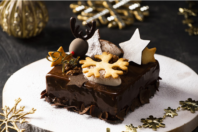 クリスマスチョコレートケーキ