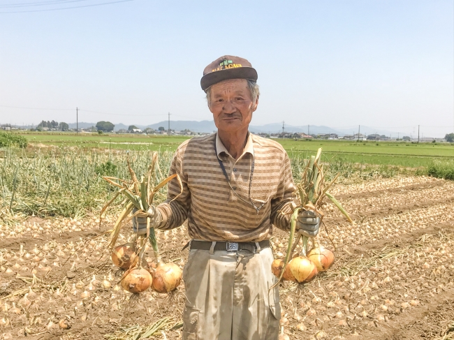 生産者代表：百木田（からきた）さん