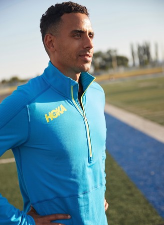 HALF ZIP MIDLAYER(Diva Blue)