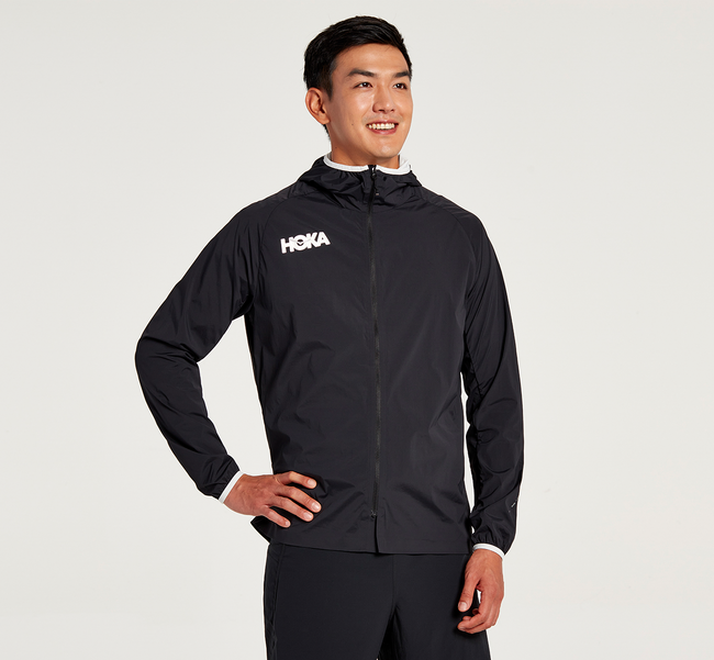 FULL-ZIP WIND JACKET (Black)