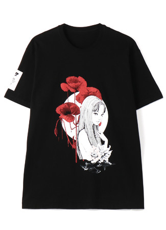 S’YTE × Junji ITO  (c)JI／ASPCOLLABORATION ”TOMIE“　新作Tシャツ_3 (c)JI／ASP