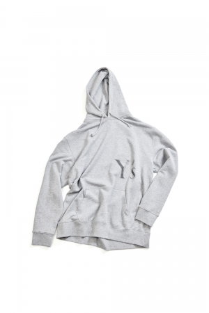 Y’s Logo Hoodie Gray