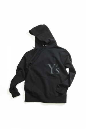 Y’s Logo Hoodie Black