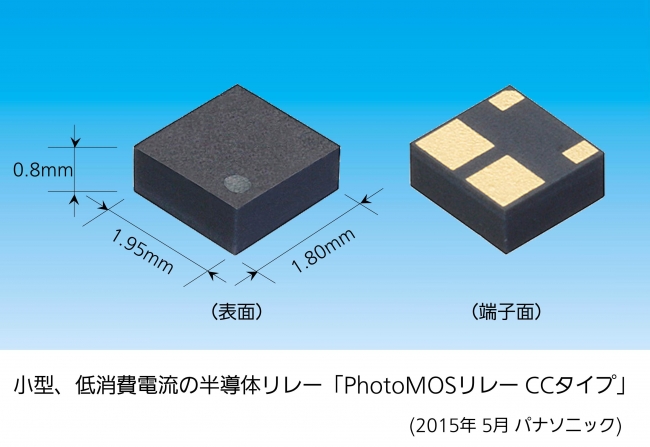 半導体リレー「PhotoMOSリレー CCタイプ」