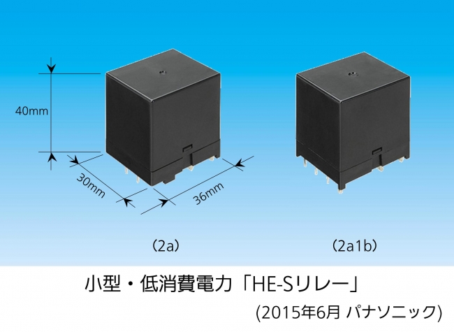 産業機器や太陽光発電システムの小型化、省電力化に貢献する「HE-Sリレー」