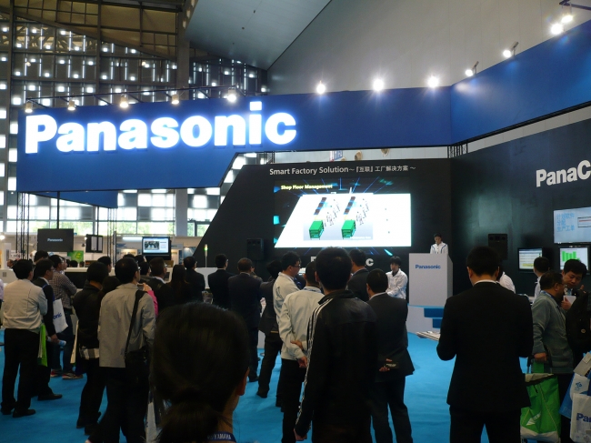 「NEPCON CHINA 2015」パナソニックブースの様子（1）