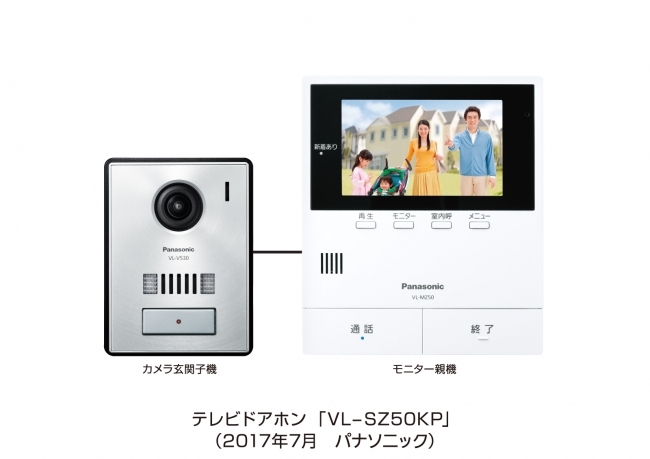 パナソニック テレビドアホン「VL-SZ50KP」