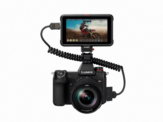 フルサイズミラーレス一眼「LUMIX S1H」およびHDMIフィールドモニター／レコーダー「NINJA V」