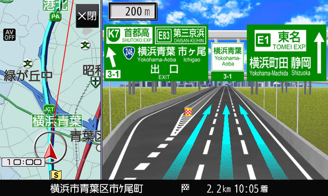 ハイウェイ分岐図（ナンバリング対応） ／ 「ストラーダ」 CN-E330D