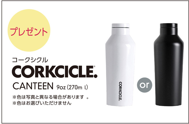 特典内容「コークシクルのステンレスボトル（270ml）」