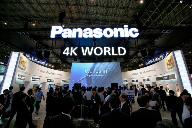 CEATEC JAPAN 2013 パナソニックブースでは4Kの魅力を体験できる。