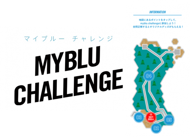 ▲ myblu Challengeイメージ画像