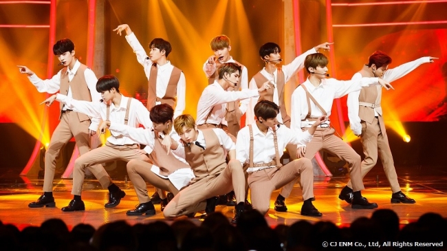 「Mnetライブ」「Wanna One」 出演回ⓒ CJ ENM Co., Ltd, All Rights Reserved