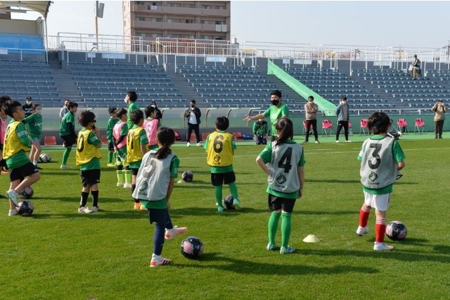 サッカーフェスタの様子（©TOKYO VERDY）