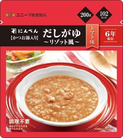 にんべん【かつお節入り】だしがゆリゾット風(トマト味)