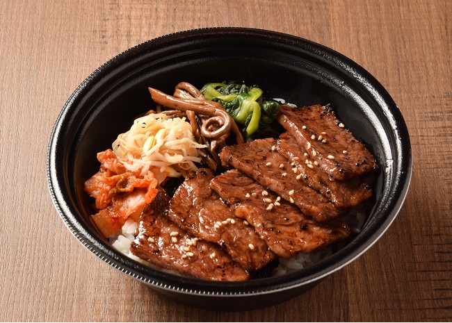 国産黒毛和牛カルビのタレ焼き丼