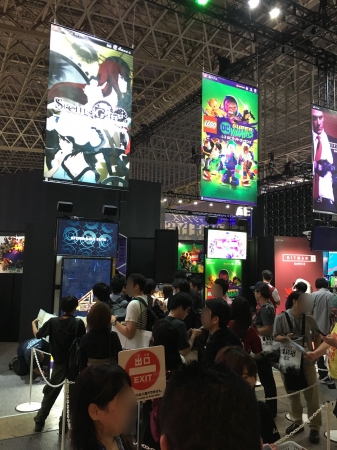 TGS2018初日朝一ブース風景